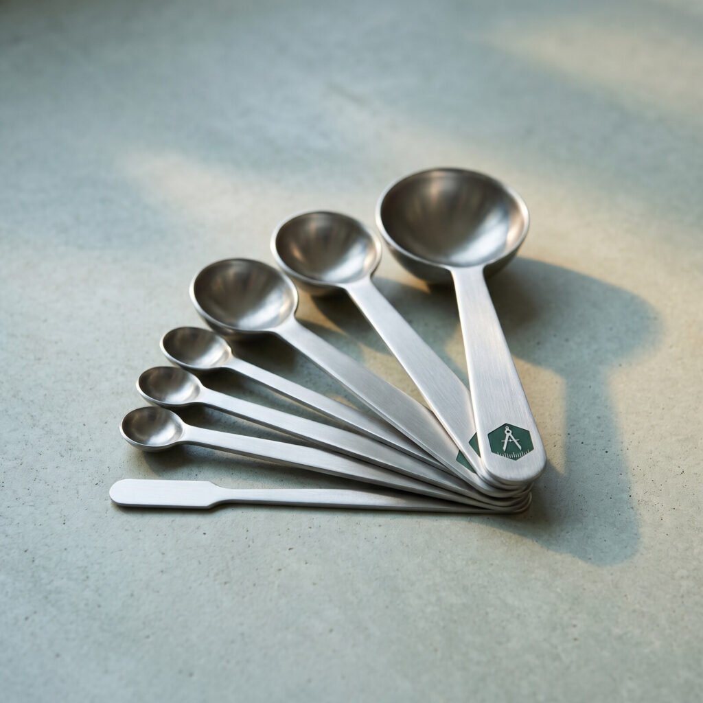 Bench Scoops & Spatula Set