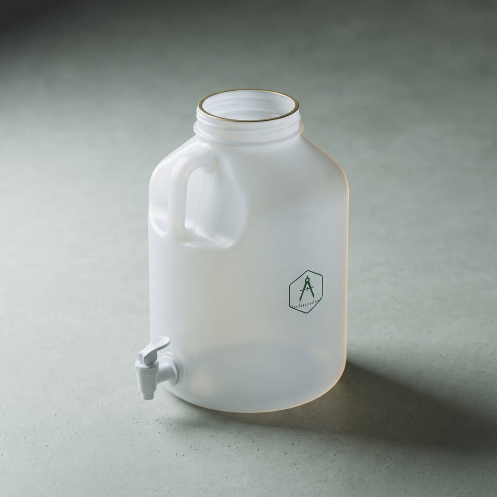 Carboy with Dispensing Spigot