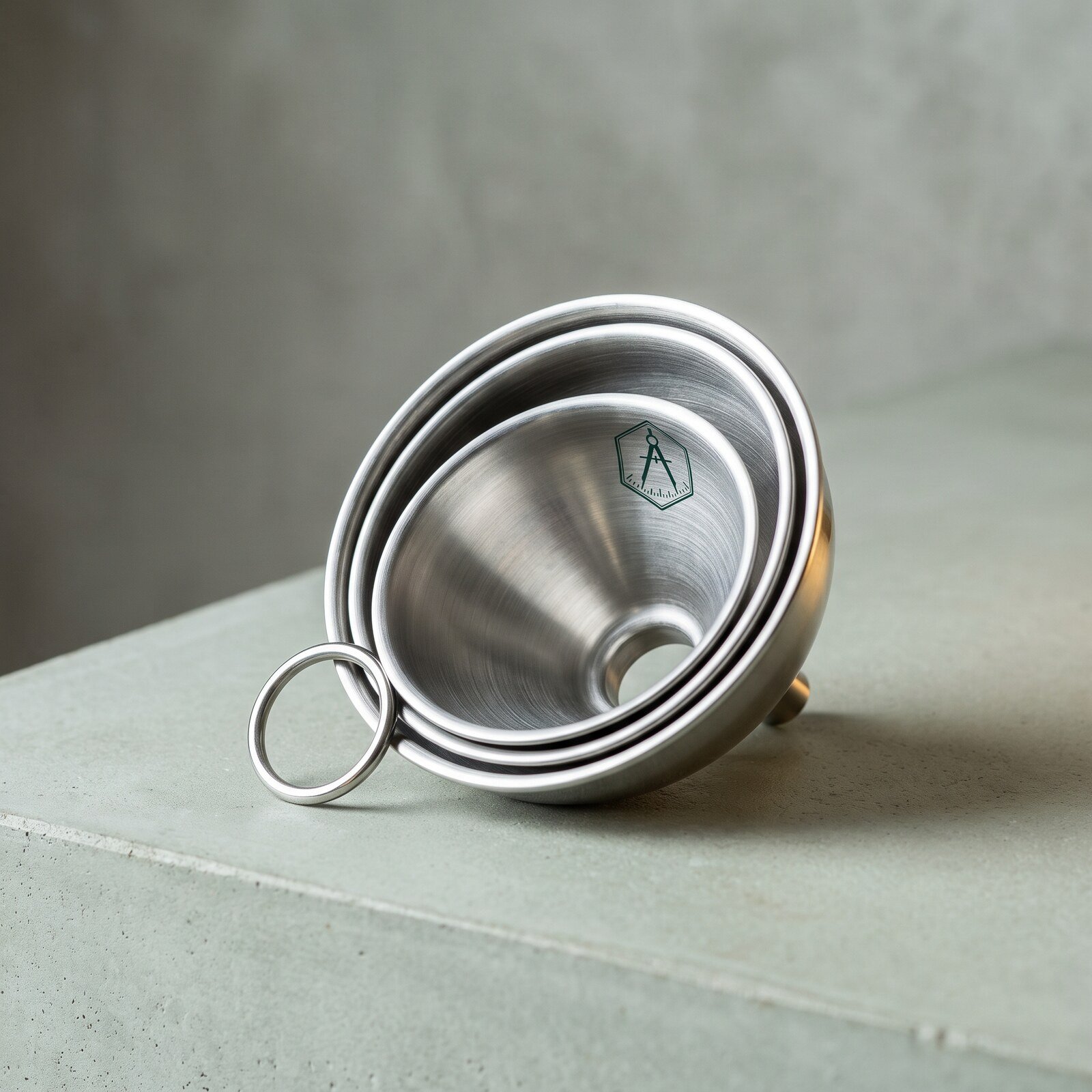 Stainless Transfer Funnel Set
